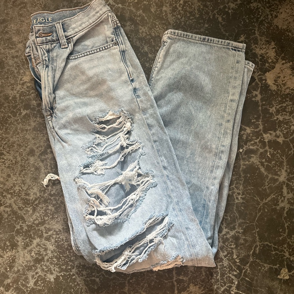 American Eagle Outfitters Distressed Denim Jeans